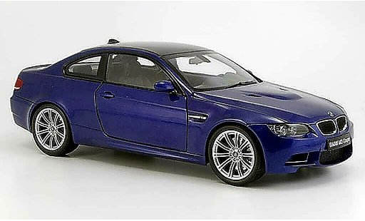 Bmw M3 Coupe 1/18 Kyosho E92 blu 2006 modellini auto