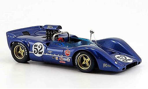 McLaren M6 Base 1/43 Spark B No.52 vincitore Fuji Peter Revson 1968 modellini auto