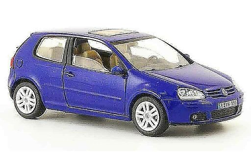 Volkswagen Golf Base 1/43 Schuco blu 3 portes modellini auto