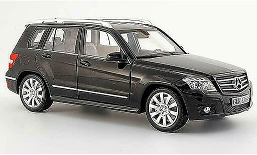 Mercedes Classe GLK Base 1/18 Minichamps (x 204) nero 2008 modellini auto