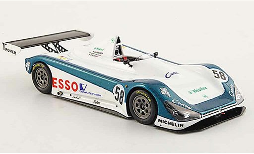 Peugeot 905 1992 1/43 Spark spider no.58 24 h le mans modellini auto