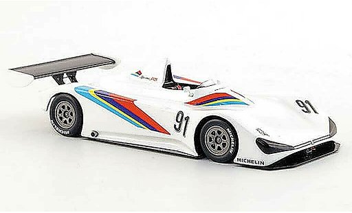 Peugeot 905 1991 1/43 Spark Spider Cup Prensentation modellini auto