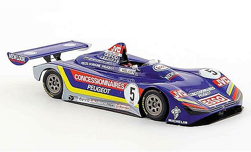 Peugeot 905 1992 1/43 Spark spider no.5 esso vincitore europa cup modellini auto