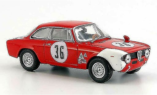 Alfa Romeo Giulia sprint gta 1/43 M4 1600 No.36 J.Rindt 4h Sebring 1966 modellini auto
