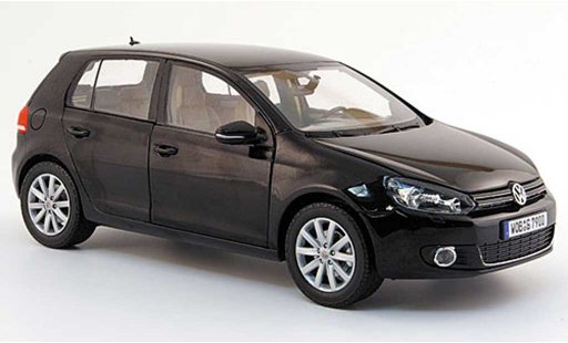 Volkswagen Golf GTI 1/18 Norev nero 5 portes 2009 modellini auto