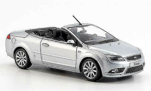 Ford Focus Cabrio Coupe 1/43 Minichamps grigio metallisee 2008 modellini auto