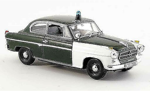 Borgward Isabella police 1/43 Minichamps Frankfurt 2turer 1959 modellini auto
