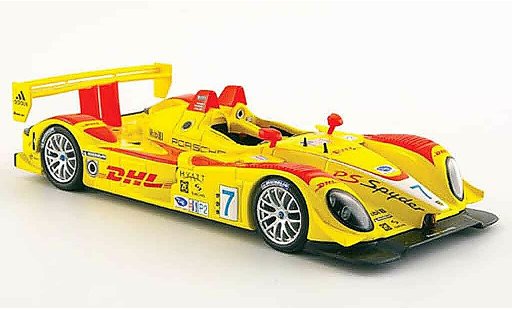 Porsche RS Spyder 1/43 Minichamps No.7 DHL vincitore 12h Sebring 2008 modellini auto