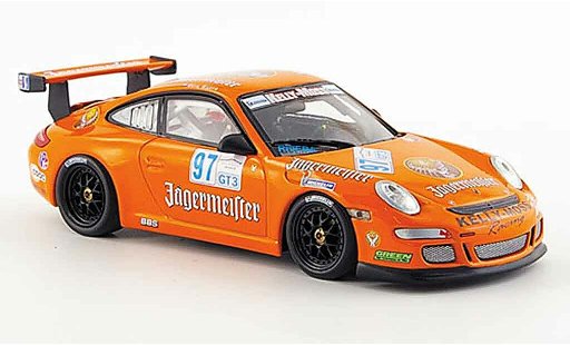 Porsche 911 GT3 CUP 1/43 Minichamps 2008 Team Kellymoss Racing Le Mans modellini auto