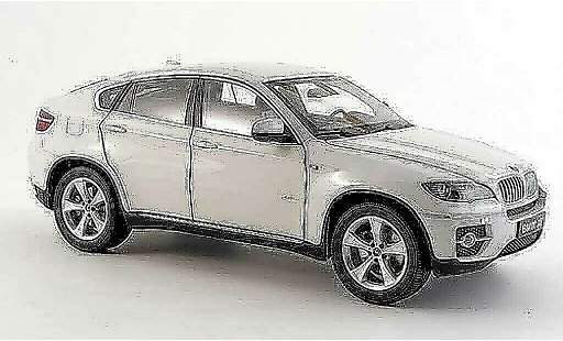 Bmw X6 xdrive 50i 1/18 Kyosho E71 xdrive50i bianco modellini auto