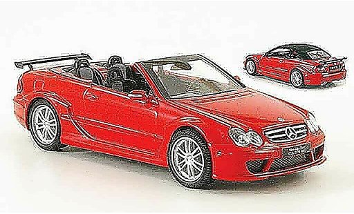 Mercedes C DTM 1/43 Kyosho K AMG Cabrio rosso modellini auto