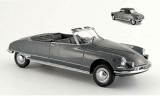 Citroen DS 19 1/18 Norev cabriolet grigio 1961 modellini auto