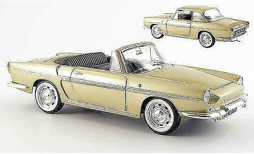 Renault Caravelle Base 1/18 Norev olivmarrone 1958 modellini auto