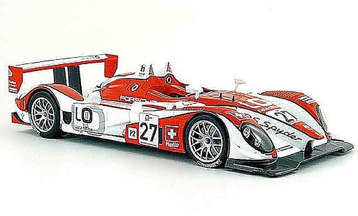 Porsche RS Spyder 1/18 Norev no.27 team horag 24h le mans 2008 modellini auto