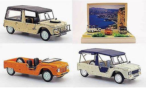 Citroen Mehari Berline 1/43 Norev 3er set 40 jahre modellini auto