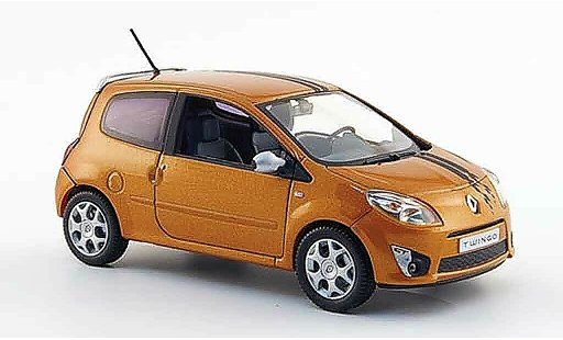 Renault Twingo GT 1/43 Norev orange 2007 modellini auto
