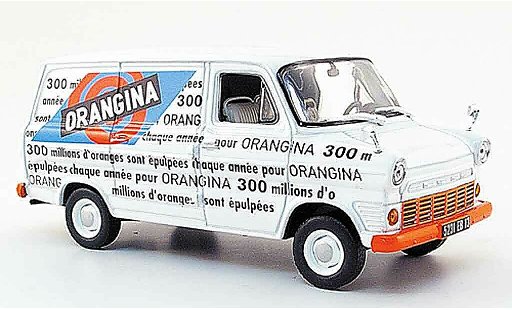 Ford Transit Mk1 1/43 Norev MK I furgone Orangina 1970 modellini auto