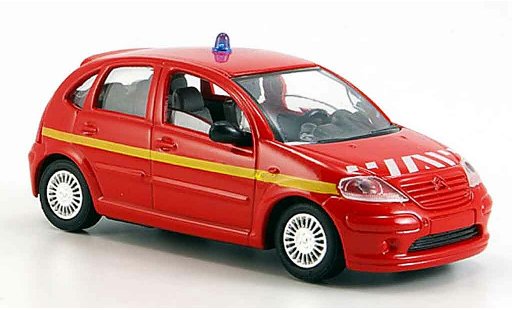 Citroen C3 pompiers 1/43 Solido pompier 2002 modellini auto