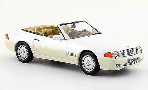 Mercedes 500 Base 1/43 IXO (R 129) bianco 1990 modellini auto