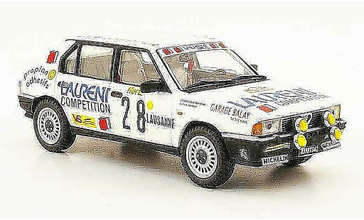 Alfa Romeo 33 rallye 1/43 Pego no.28 laurent monte carlo 1988 modellini auto