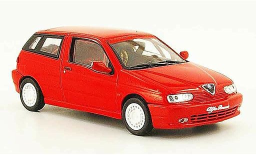 Alfa Romeo 145 berlina 1/43 Pego presentation rosso 1997 modellini auto