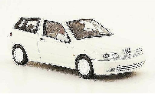 Alfa Romeo 145 berlina 1/43 Pego presentation bianco modellini auto