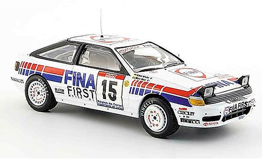 Toyota Celica GT4 1/43 IXO no.15 duez wicha korsika rallye 1991 modellini auto