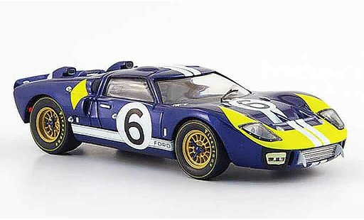 Ford GT40 Mk II 1/43 IXO GT 40 No.6 Andretti Bianchi 24h Le Mans 1966 modellini auto
