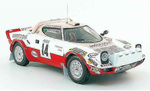 Lancia Stratos Rallye 1/43 IXO Rally hf no.14 aseptogyl monte carlo 1977 modellini auto
