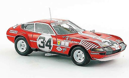 Ferrari 365 GTB/4 1/43 Red Line no.34 siebter le mans 1972 modellini auto