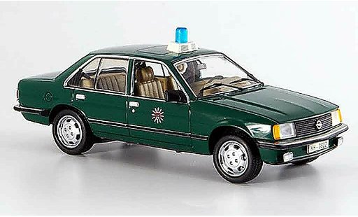 Opel Rekord E 1/43 Schuco police hamburg modellini auto