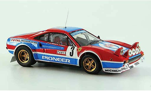 Ferrari 308 GTB 1/43 Best no.3 monte carlo 1982 modellini auto