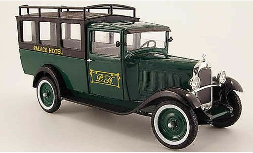 Citroen C4 1930 1/18 Solido f palace hotel verde/nero modellini auto