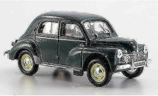 Renault 4CV Grand Luxe 1/43 Eligor verde 1950 modellini auto
