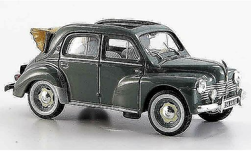 Renault 4CV Cabriolet 1/43 Eligor grigio 1953 modellini auto