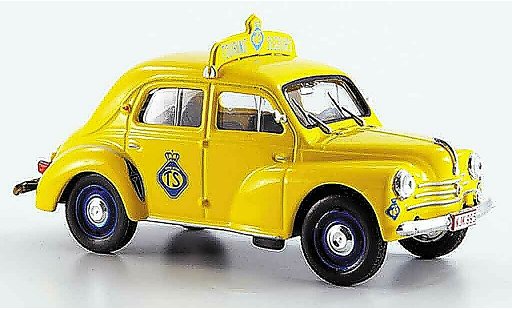 Renault 4CV Base 1/43 Eligor touring secours belgien 1958 modellini auto