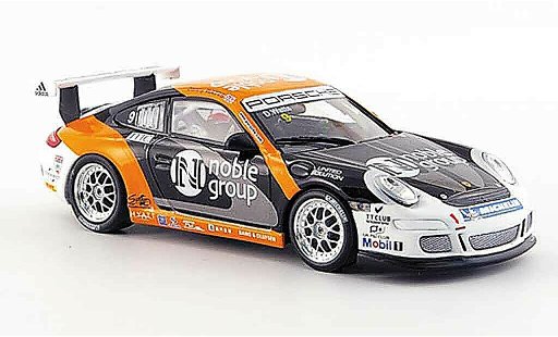 Porsche 911 GT3 CUP 1/43 Minichamps 2007 No.9 Watts modellini auto