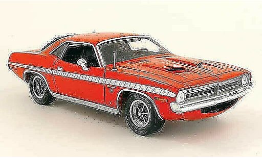 Plymouth Gran Barracuda 1970 1/18 Highway 61 rosso modellini auto