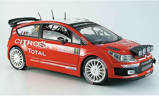 Citroen C4 WRC 2007 1/18 Solido No.1 Loeb/Elena Rally Monte Carlo modellini auto
