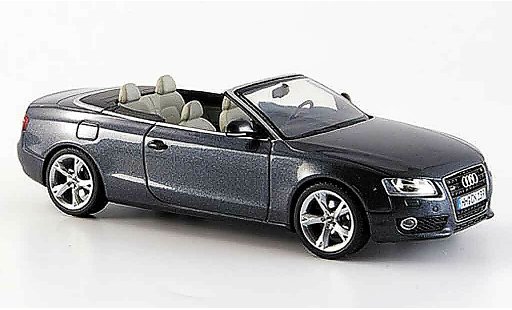 Audi A5 cabriolet 1/43 Schuco Cabrio grigio modellini auto