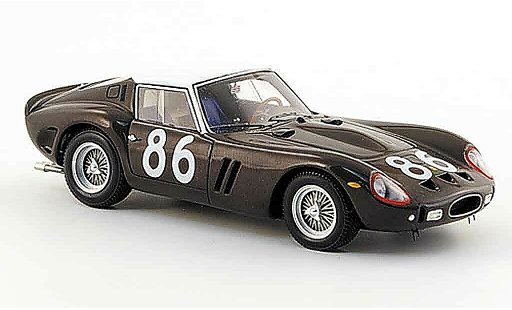 Ferrari 250 GTO 1962 1/43 Red Line no.86 4.targa florio modellini auto