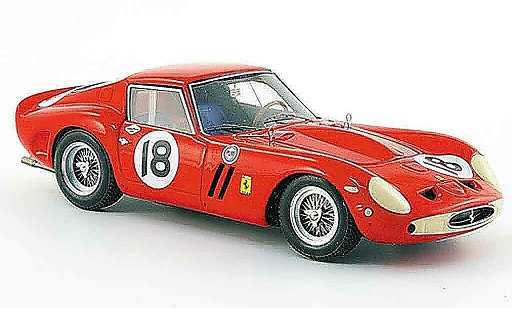 Ferrari 250 GTO 1963 1/43 Red Line no.18 siger daytona continental modellini auto