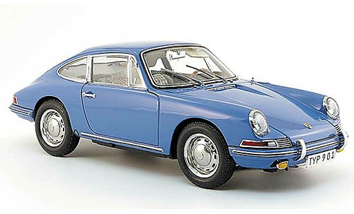 Porsche 911 1964 1/18 CMC (serie) blu innenausstattung grigio modellini auto