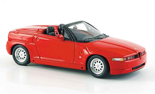 Alfa Romeo RZ zagato roadster 1/43 Spark rosso 1992 modellini auto