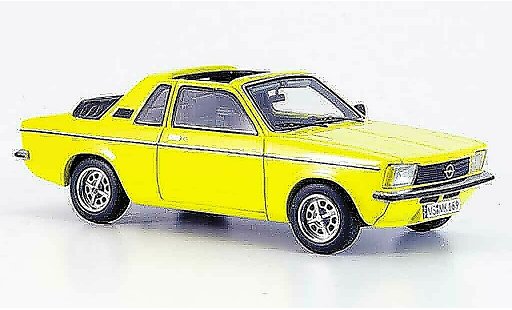 Opel Kadett C Aero 1/43 Neo giallo 1978 modellini auto