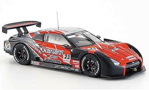 Nissan Skyline R35 1/43 Ebbro JGTC GT R Xanavi Nismo No.23 Testcar Fuji Super GT 2008 modellini auto