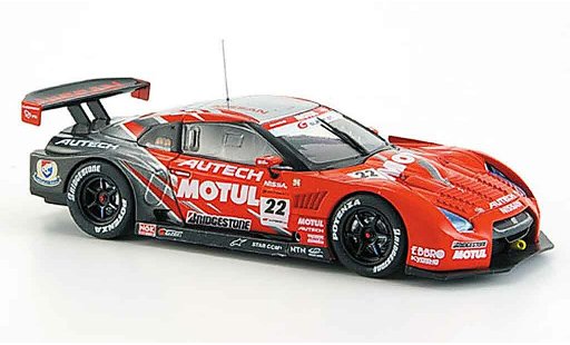 Nissan Skyline R35 1/43 Ebbro JGTC GT R Motul Autech No.22 Fuji Super GT 2008 modellini auto