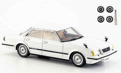 Toyota Mark Base 1/43 Aoshima ii bianco grande twincam24 1982 modellini auto