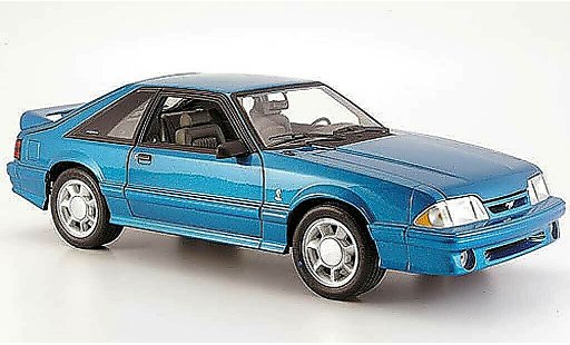 Ford Mustang Cobra 1/18 GMP blu modellini auto