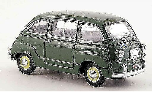 Fiat 600 Multipla 1/43 Brumm D Polizia Stradale police 1960 modellini auto